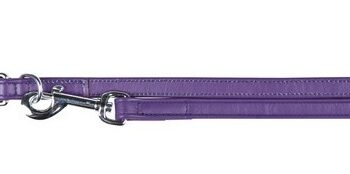 Active Soft Læderdressurline Lilla