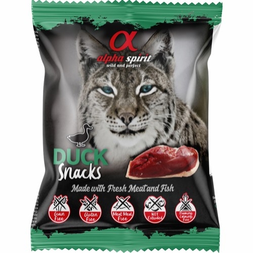 Alphaspirit Cat Bløde Snack Til Katte Indeholder Ikke Korn 50g