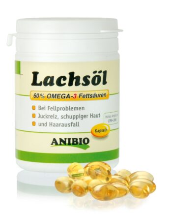 Anibio Lakse Olie Kapsler 180stk