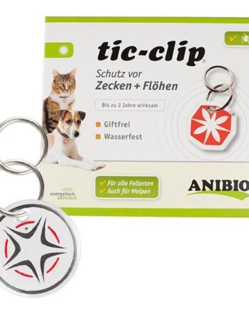 Anibio Tic-clip Til Hund Og Kat  Mod Lopper Og Flåter