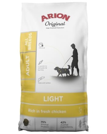 Arion Original Light All Breed  Foder Til Voksen Hund  12kg