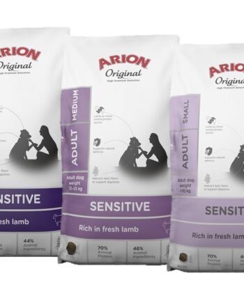 Arion Original Sensitive  Foder Med Lam Til Voksen Hund