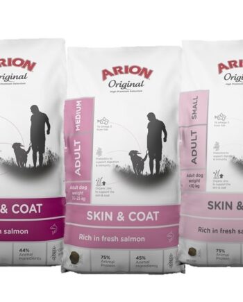 Arion Original Skin   Coat  Foder Med Fisk Til Voksen Hund
