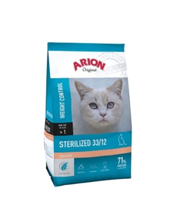 Arion Original Steriliseret   Weight Control Med Laks 33 12    5kg