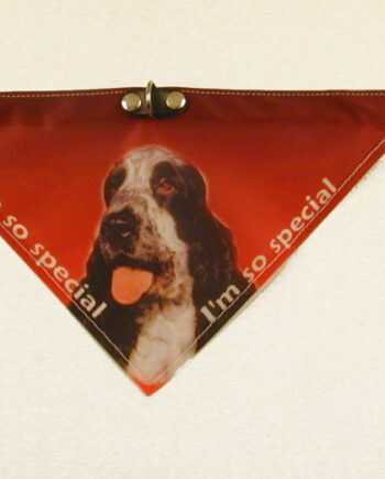 Bandana Halsbånd Med Motiv Af Cocker Spaniel