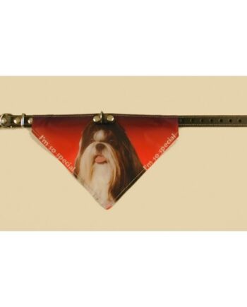Bandana Halsbånd Med Motiv Af Shih Tzu