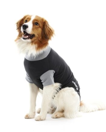 Buster Body Suit Til Hunde    Quot Recover Overall Quot  Sort Grå