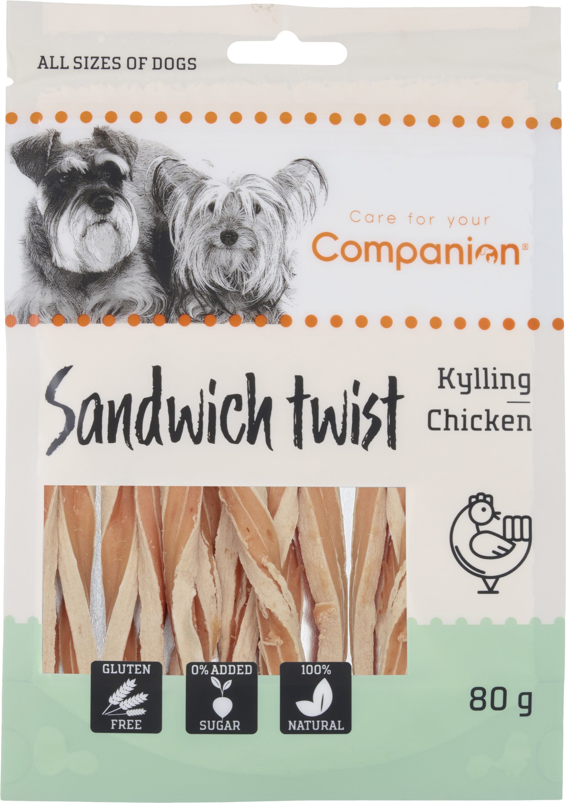 Companion Godbid Kylling Sandwich Twist