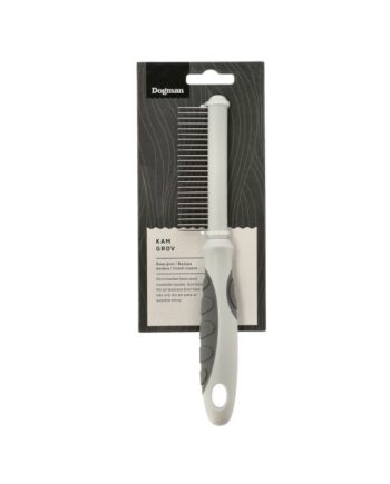 Dg Grå Metalkam Med Gummigreb