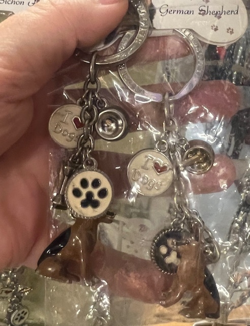 Eksklusiv Nøglering Med German Shepherd