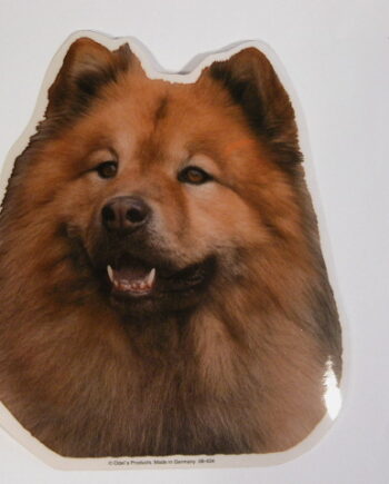 Eurasier  Hv  Vælg: Klistermærke  Nøglering  Broche  Slipsenål  Mm