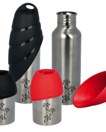 Flaske Med Skål  Rustfrit Stål   Plastik  Ass  Farver