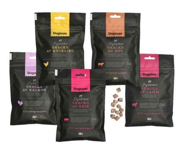 Frysetørret Snacks 50g Flere Varianter