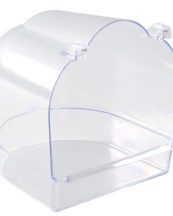 Fuglebad  Halvrundt Transparent