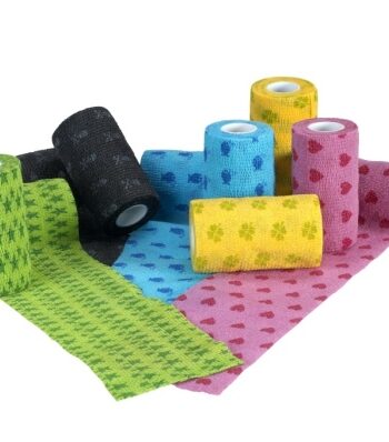 Fun-flex Pet Bandage   Wrap  Ass  Farver    Rulle     5cm     5m