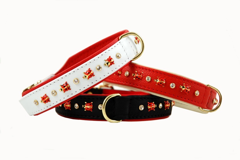 Halsbånd Med Mariehøns Og Quot Diamanter Quot