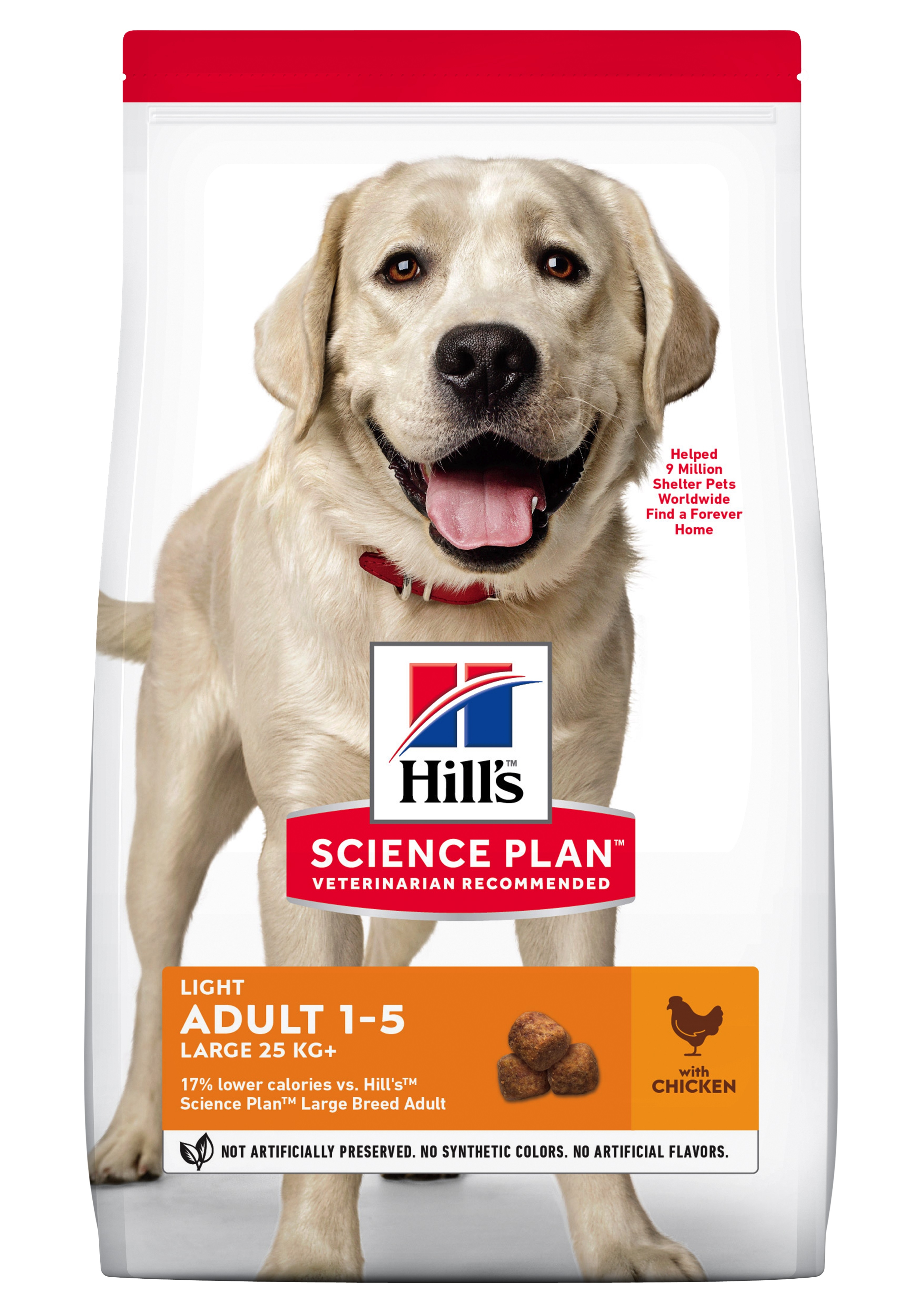 Hill   Science Plan Trade  Canine Adult Light  Large Breed  Chicken  12kg