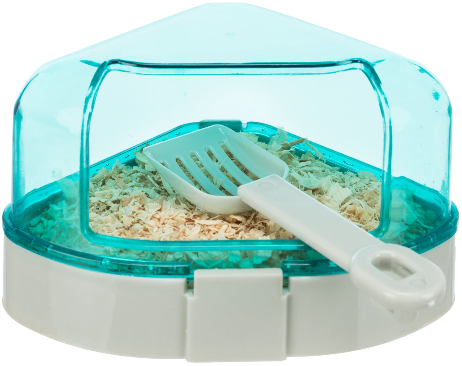 Hjørnetoilet Med Tag Ass Farver