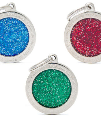 Hundetegn  Glitter Circle