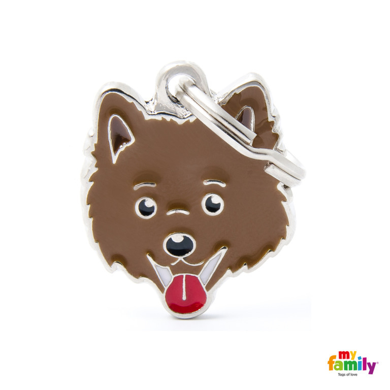Hundetegn Italien Spitz Flere Farver