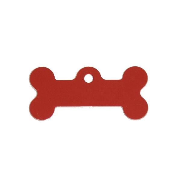 Hundetegn Langt Kødben Aluminium Dybdegraveres