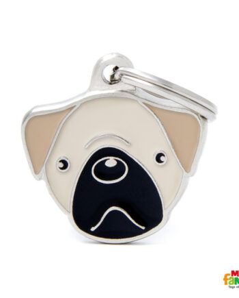 Hundetegn  Pug  Flere Farver