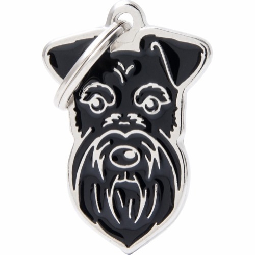 Hundetegn Schnauzer Flere Farver