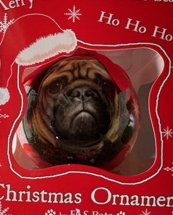 Julekugle Med Mops