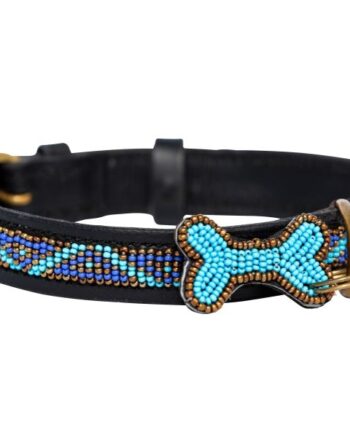 Kabaka Blue Skinny Halsbånd  Zinj Design