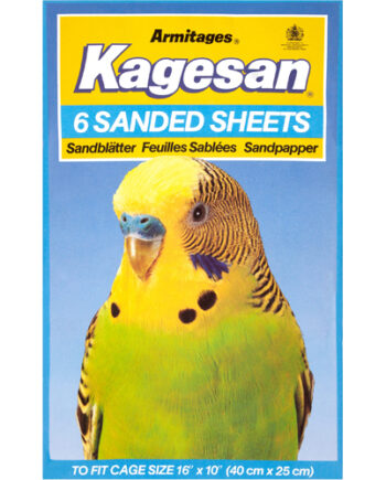 Kagesan  Sandpapir 25x40cm  6stk
