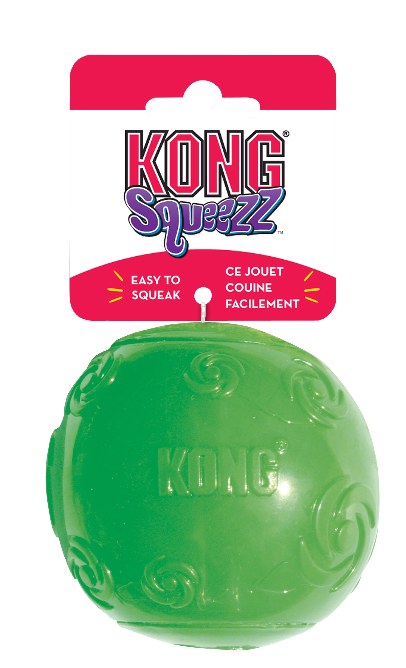Kong Squeezz Ball Bold Ass Farver
