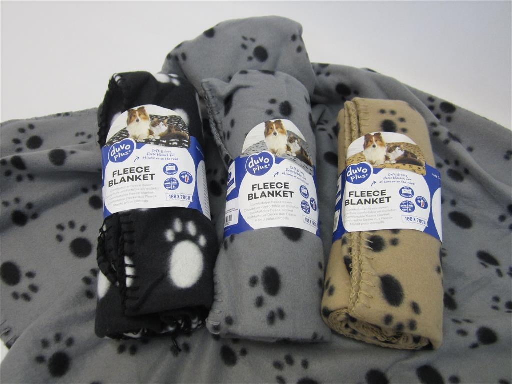 Kulørt Tæppe Med Poter