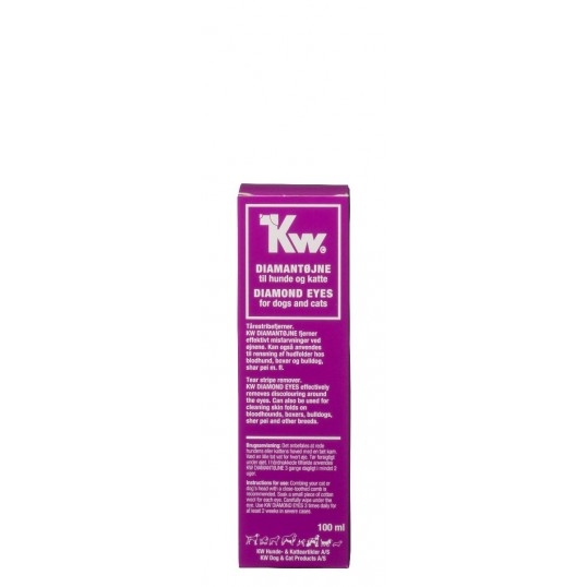 Kw Diamantøjne Tårestribe-fjerner 100 Ml