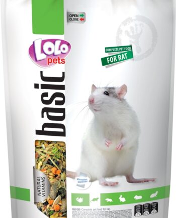 Lolo Pets Basic Komplet Rottefoder 600g