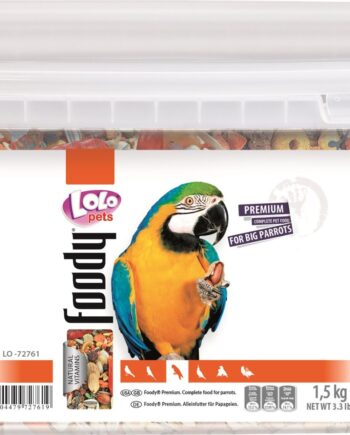 Lolo Pets Papegøje Foder  1500g