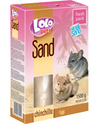 Lolopets Badesand Til Chinchilla Og Andre Smådyr