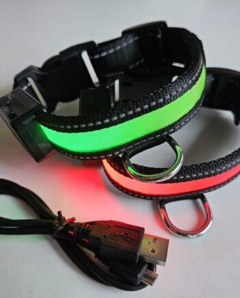 Lyshalsbånd Med Usb Stik