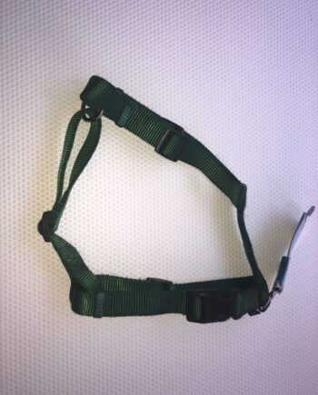 Mørkegrøn  -sele   Kraftig Nylon
