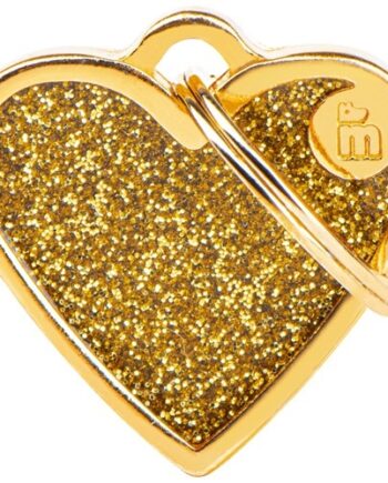 My Family  Small Glitter Hjerte  Fås   Flere Farver