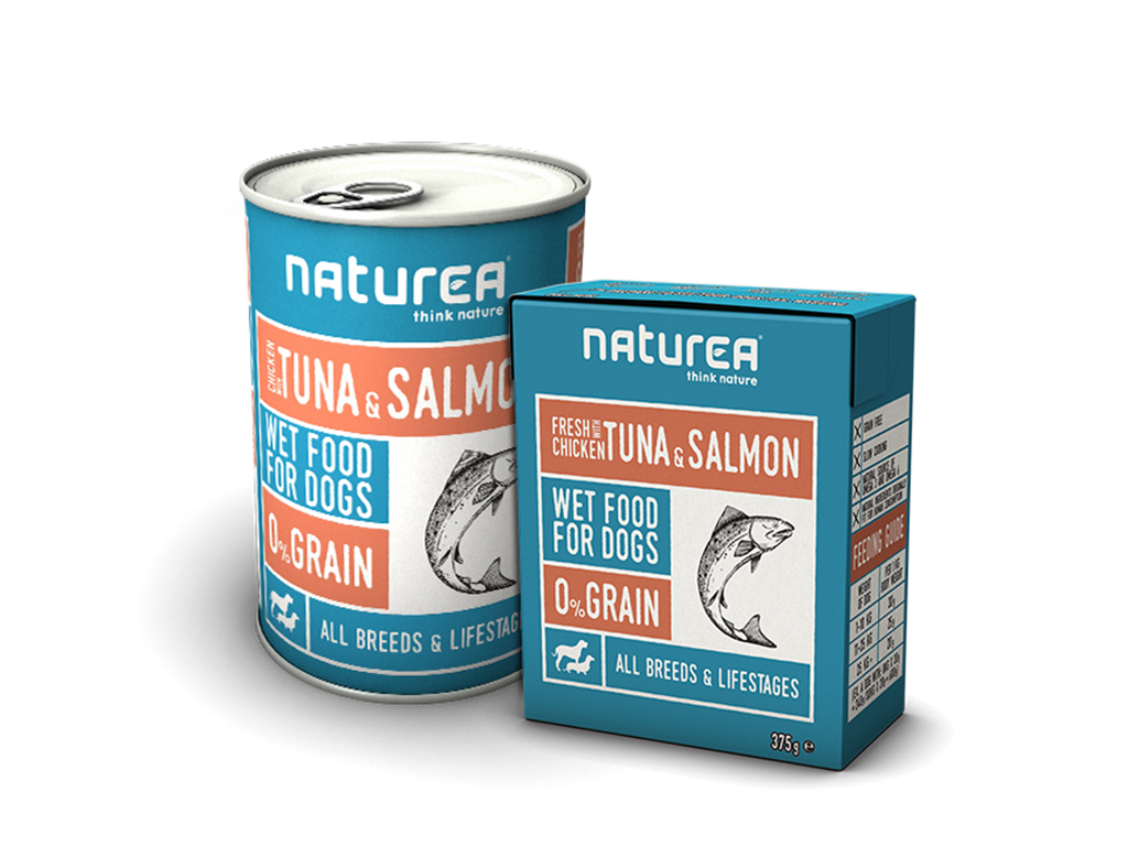 Naturea Naturals Chicken Fish Kornfri Vådfoder 375g