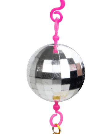 Pawise Diskokugle Med Klokke