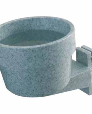 Plastskål Til Bur  Grå