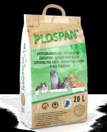 Plospan Miljøstrø 11kg 20ltr  Strø Til Toilet Eller Bund Materiale