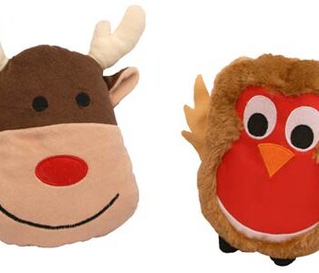Plys Julebamse  Med Squeaker