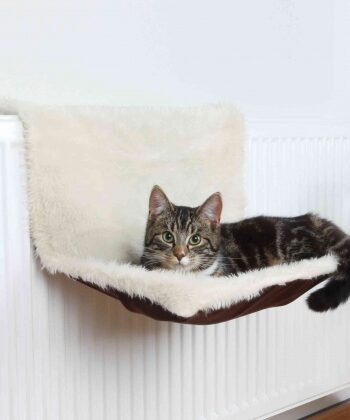 Radiatorseng Til Kat  Langhåret Plys Ruskinds Look