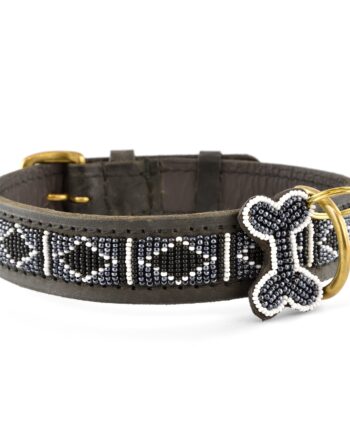 Rafiki Black Hundehalsbånd Zinj Design