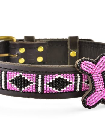 Rafiki Pink Hundehalsbånd Zinj Design