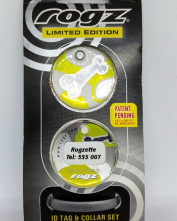 Rogz Passport Id Tag  Gult Ben
