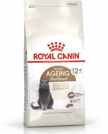 Royal Canin Ageint 12  Sterilised  Til Steriliserede Kastrerede Katte Over 12 år