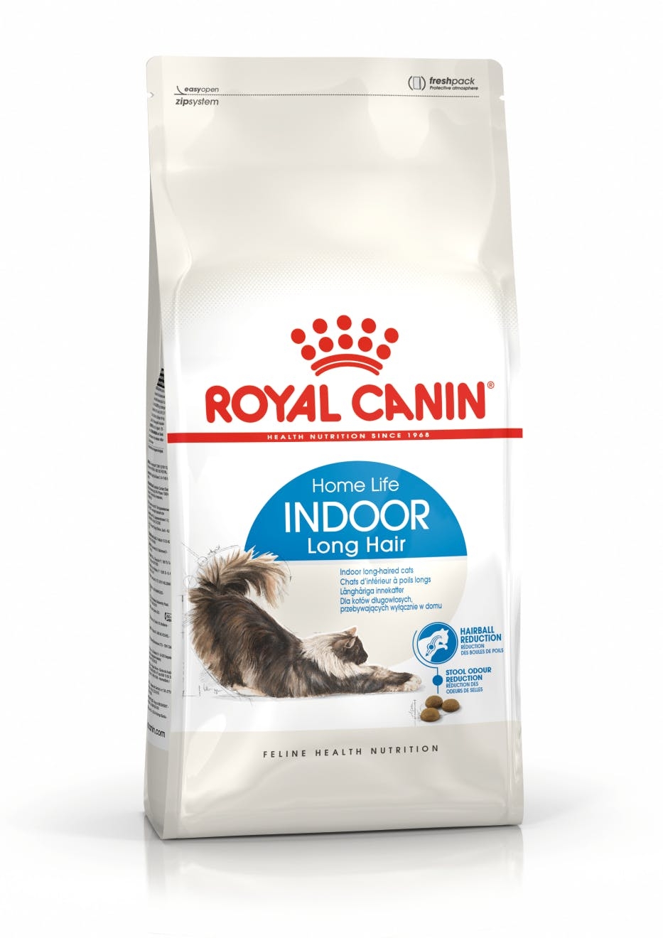 Royal Canin Indoor Long Hair  Fra 1år  10kg